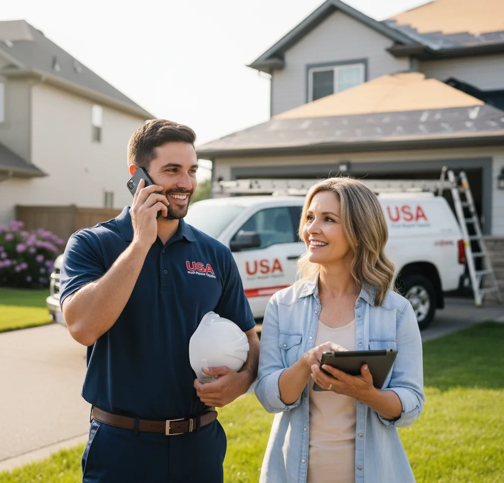USA Roof Repair Experts customer support in Powhatan Point